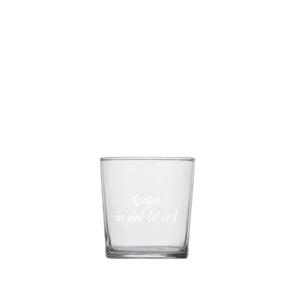 Tumbler con scritta Szapa In Dal To Ort