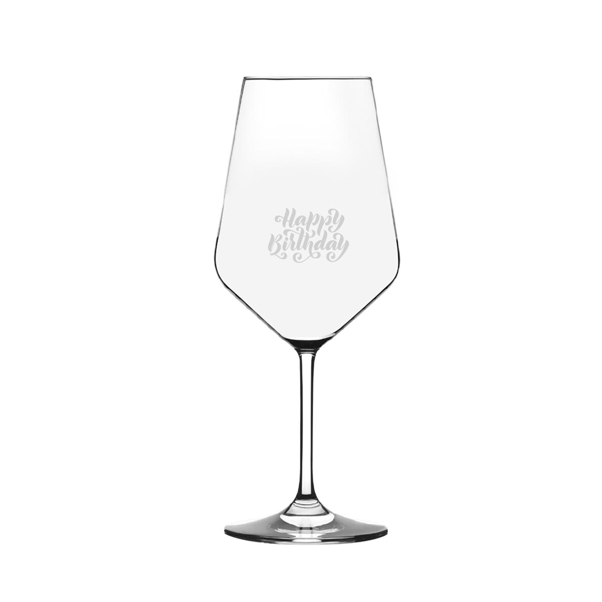 Angolo Del Regalo Amikado - Calice Da Vino Bormioli Rocco 43 Cl Inciso Con Nome E Cassetta In Legno Personalizzata