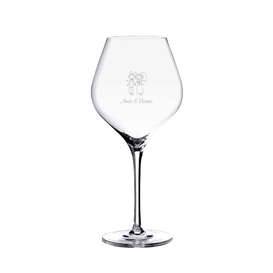 Personalized Elite wine glass